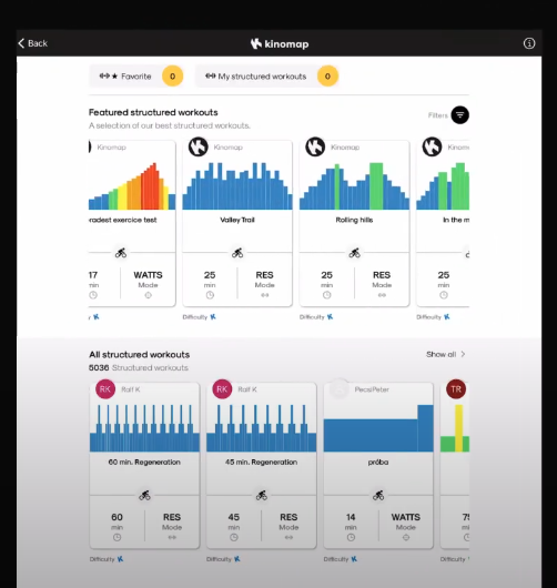 Kettler 06458 Fotografie produktu - Kinomap