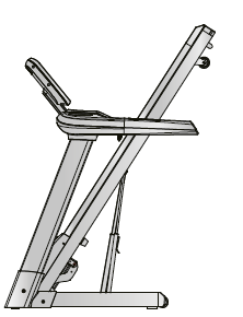 Kettler 08567 Fotografie produktu - bieznia zlozona