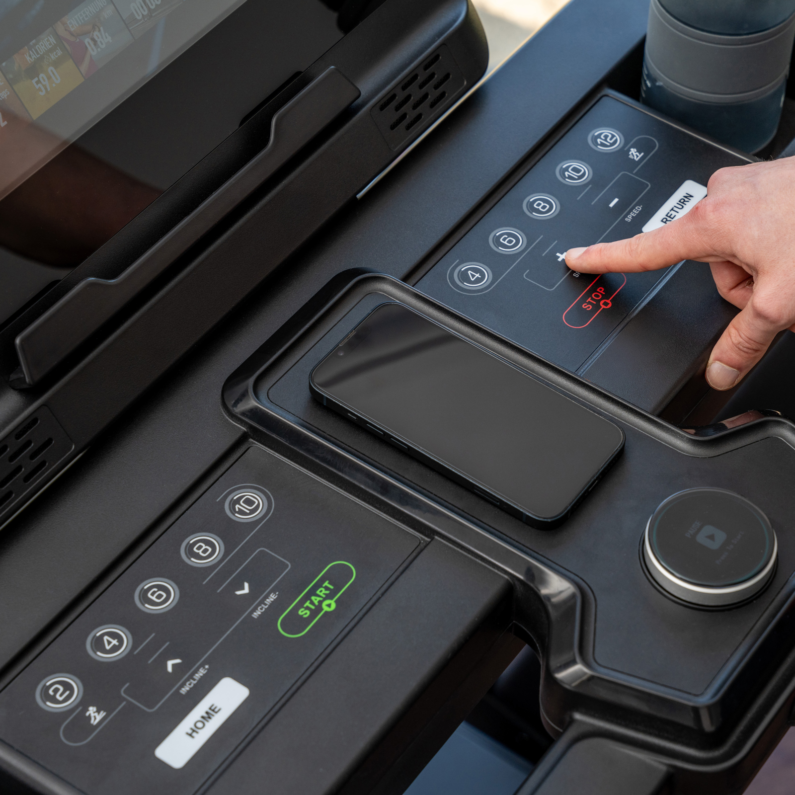 Kettler 08568 Fotografie produktu - kettler treadmill track 600 07