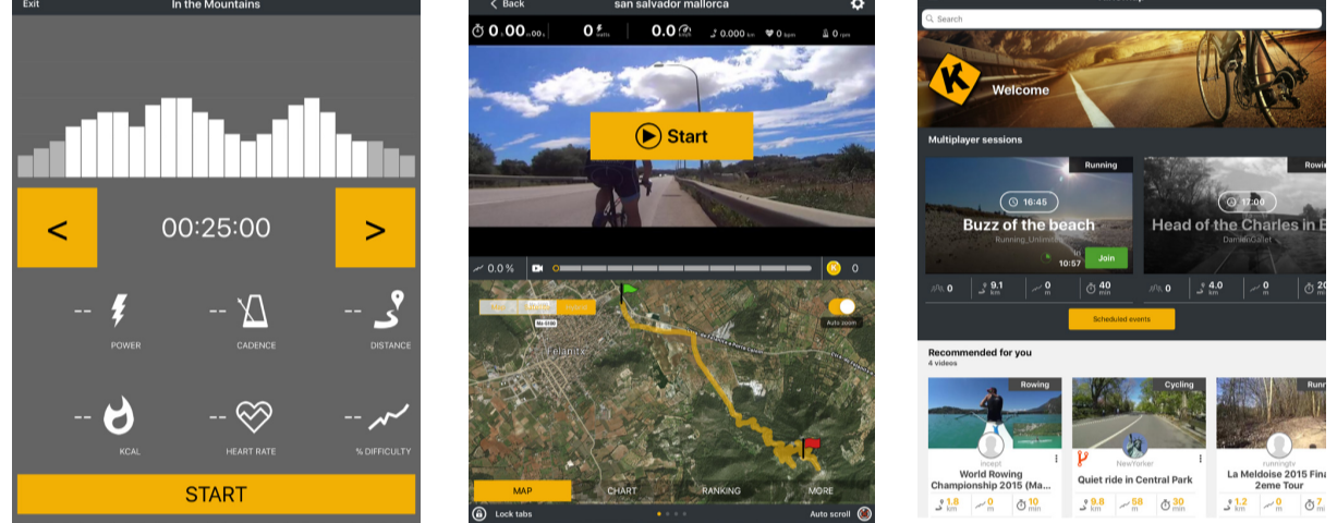 Kettler 08653 Fotografie produktu - Kinomap