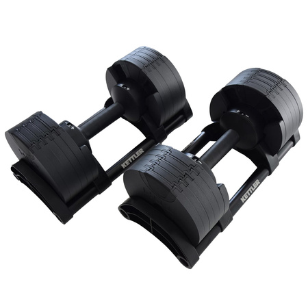 REGULOVATELNÉ ČINKY KETTLER HOI VARIO DUMBBELLS 220 20 KG (2 KS)